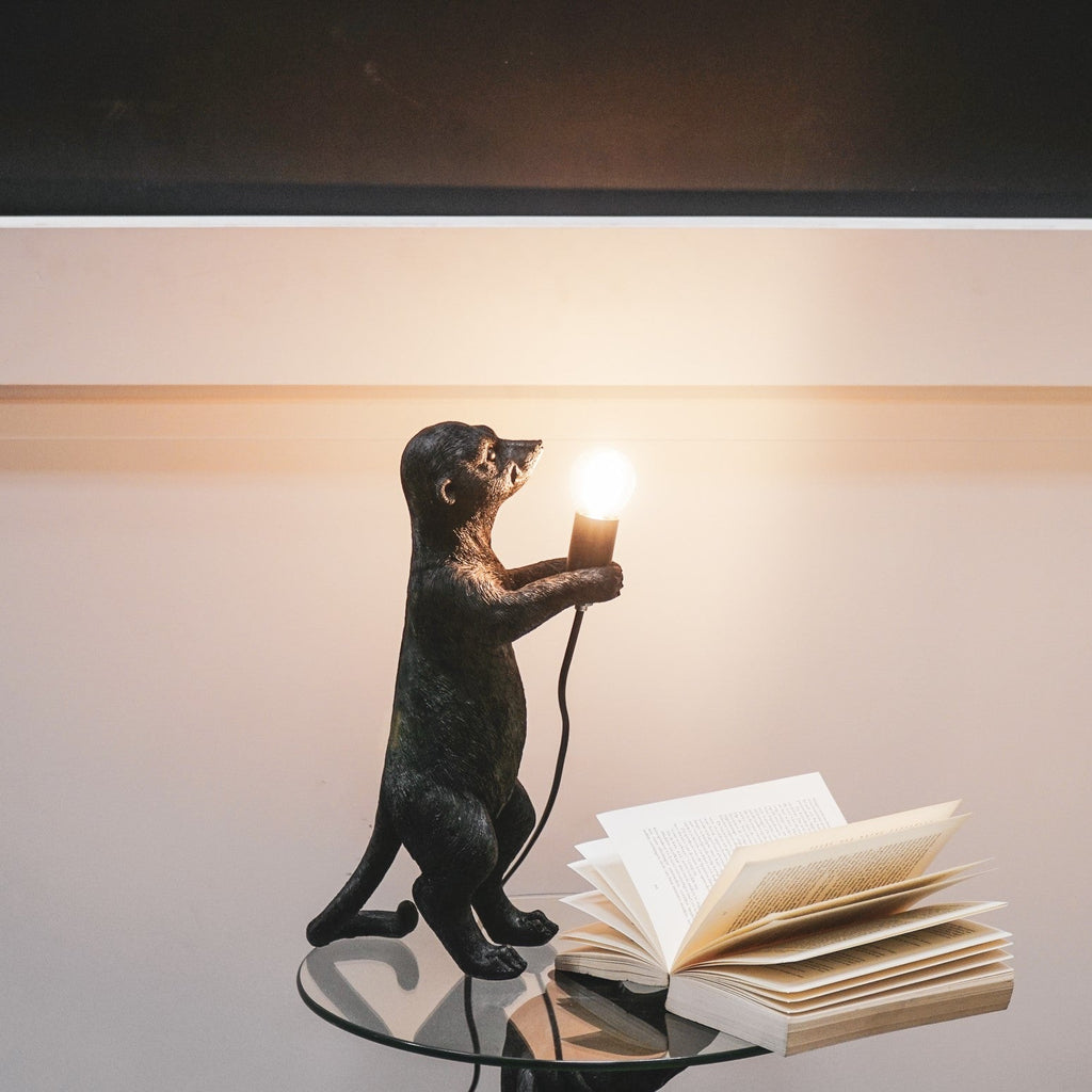 HV Meerkat Lamp - Black
