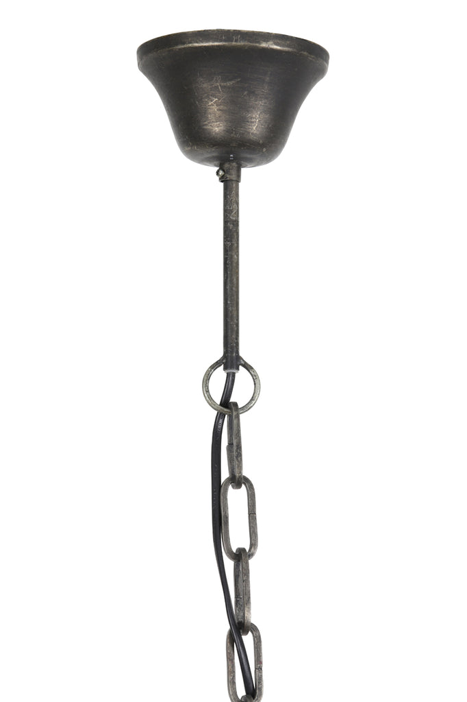 Hanging lamp 50x62,5 cm IVY antique black