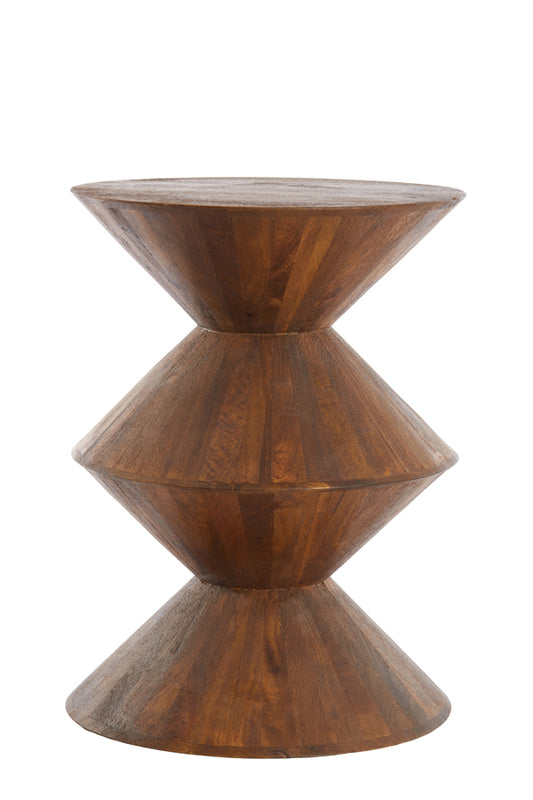 Side table 45x60 cm LARUS mango wood brown