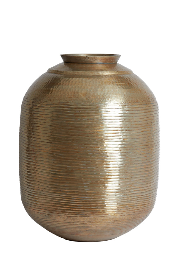 Vase deco 45x60 cm LISBOA light gold