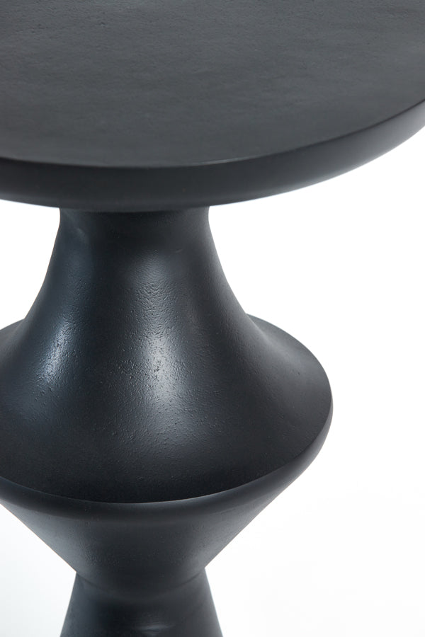 Side table 37,5x14x74 cm LOBOC matt black