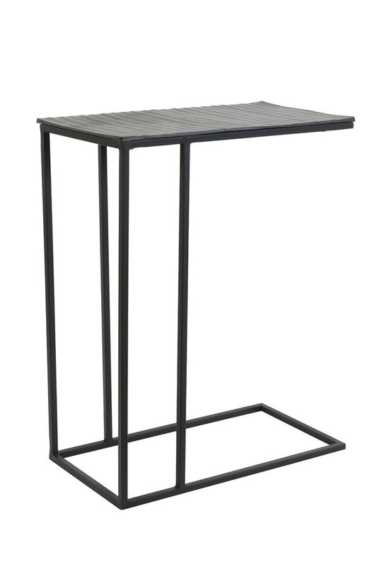 Side table 48x26x60 cm MACY matt black