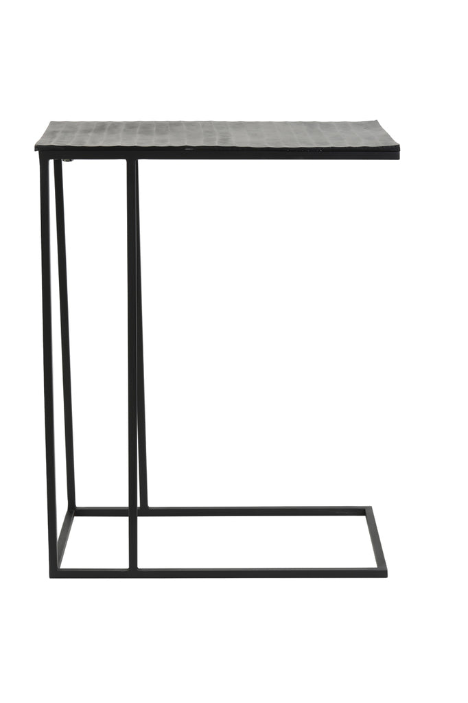 Side table 48x26x60 cm MACY matt black