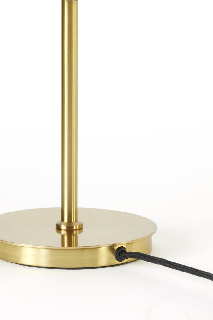 Table lamp 20x43 cm MAGDALA glass clear+gold