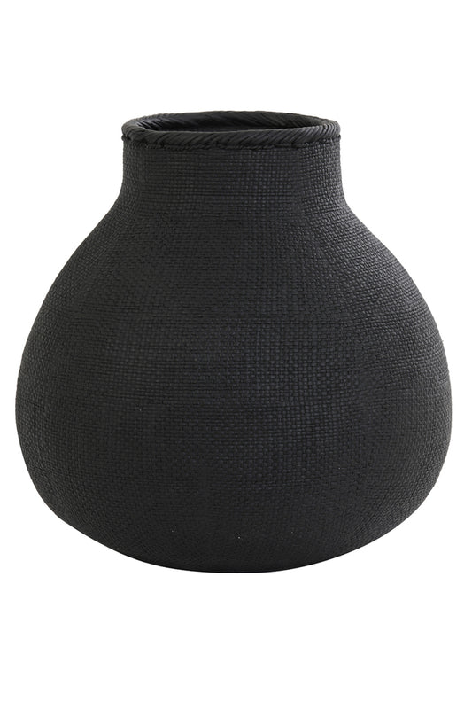 Vase deco 40x40 cm MUSINA black