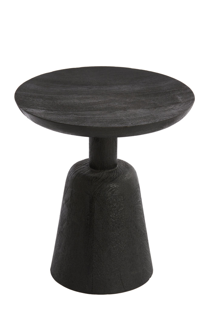 Side table 40x47 cm PAXI wood matt black