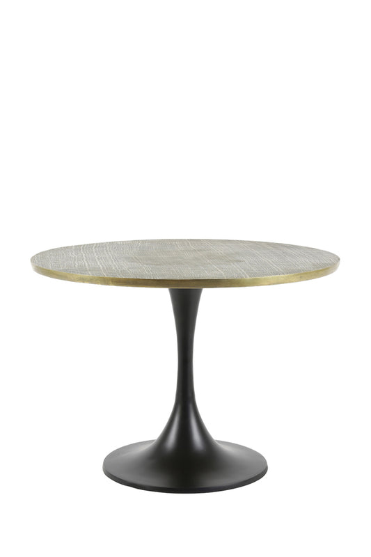 Side table 61x41 cm RICKERD antique bronze