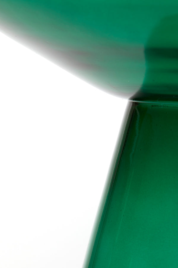 Side table 37x44 cm DAKWA glass green