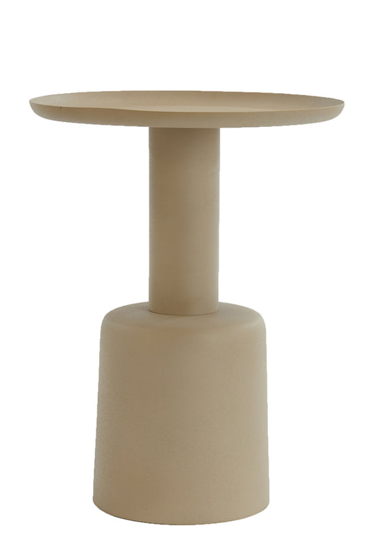 Side table 39x52 cm MILAKI beige