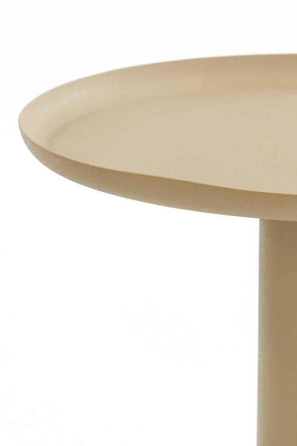 Side table 39x52 cm MILAKI beige