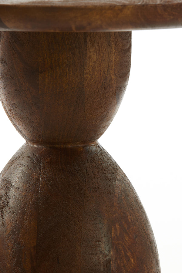 Side table 40x50 cm TORIR mango wood brown